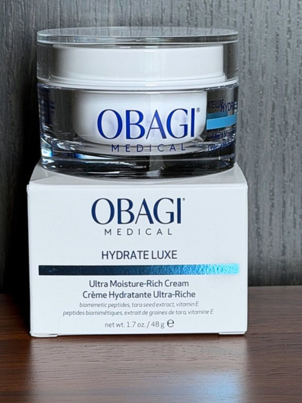 Obagi Hydrate Luxe Ultra Moisture-Rich Cream 1.7oz Intensive Night Moisturizer